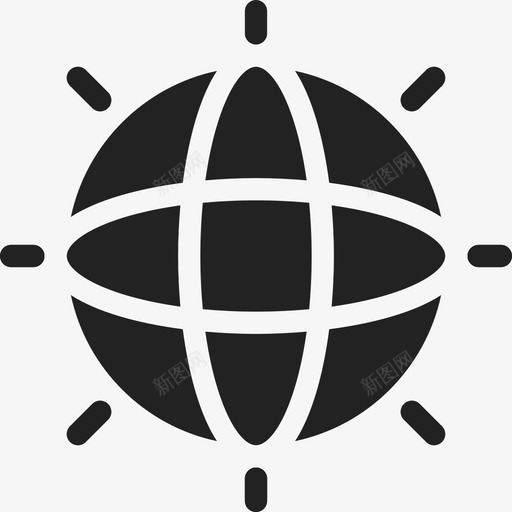 镜像球派对活动2已填充图标svg_新图网 https://ixintu.com 已填充 派对活动2 镜像球