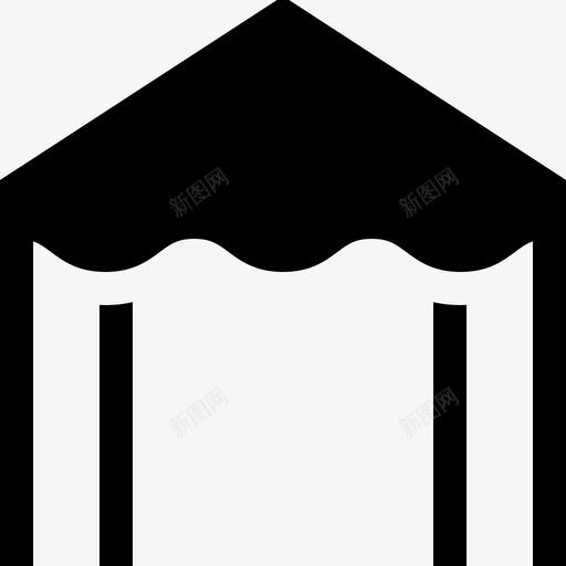 遮阳伞野餐35填充图标svg_新图网 https://ixintu.com 填充 遮阳伞 野餐35