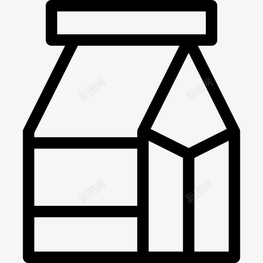外卖咖啡和茶2直系图标svg_新图网 https://ixintu.com 咖啡和茶2 外卖 直系