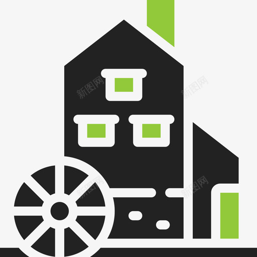 工厂工业43填料图标svg_新图网 https://ixintu.com 填料 工业43 工厂