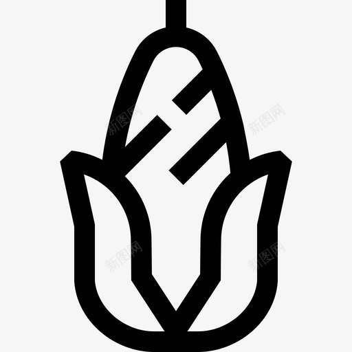直烤玉米31图标svg_新图网 https://ixintu.com 31 直烤玉米