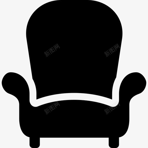 沙发家用电器和家具3填充图标svg_新图网 https://ixintu.com 填充 家用电器和家具3 沙发