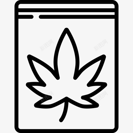 大麻犯罪调查18直系图标svg_新图网 https://ixintu.com 大麻 犯罪调查18 直系
