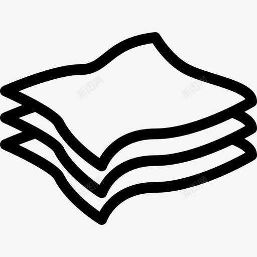 湿巾清洁客房服务2线性图标svg_新图网 https://ixintu.com 清洁客房服务2 湿巾 线性