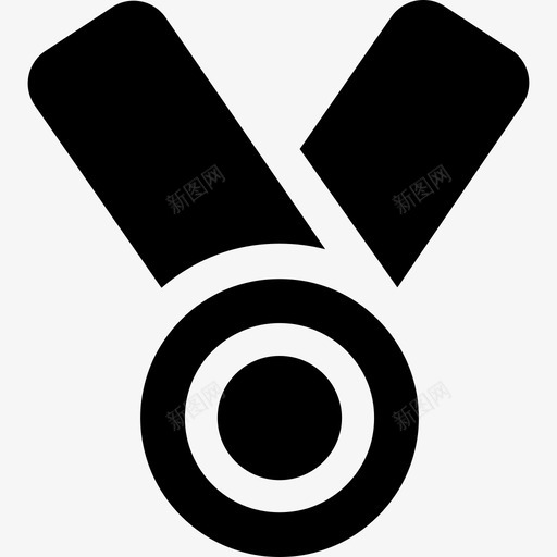 奖牌赢了4个满了图标svg_新图网 https://ixintu.com 奖牌 满了 赢了4个