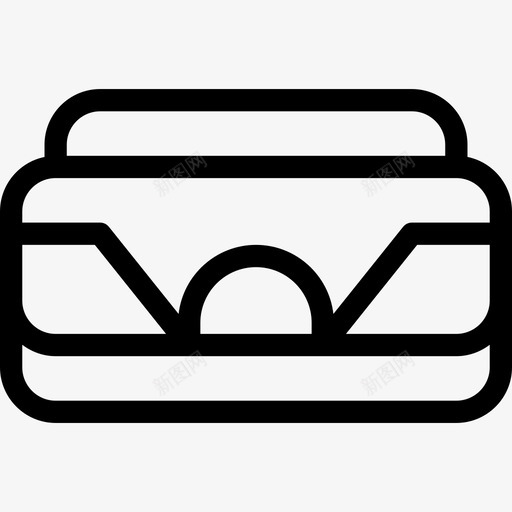 Ar眼镜vr2线性图标svg_新图网 https://ixintu.com Ar眼镜 vr2 线性