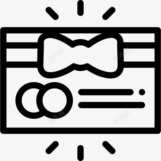 礼品卡网上购物25直系图标svg_新图网 https://ixintu.com 直系 礼品卡 网上购物25