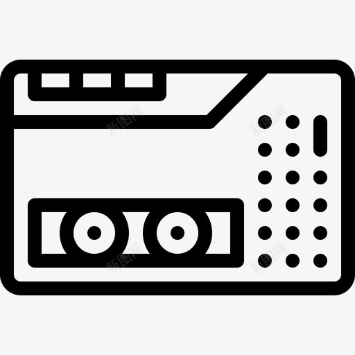 录音员私家侦探10直系图标svg_新图网 https://ixintu.com 录音员 直系 私家侦探10