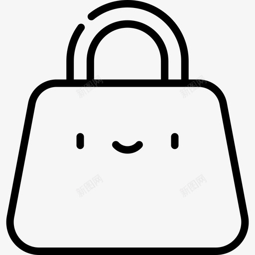 包音乐商店8线性图标svg_新图网 https://ixintu.com 包 线性 音乐商店8