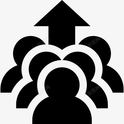 人力资源团队合作51已填补图标svg_新图网 https://ixintu.com 人力资源 团队合作51 已填补