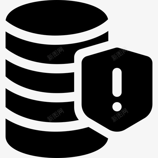 数据库互联网安全36已填充图标svg_新图网 https://ixintu.com 互联网安全36 已填充 数据库