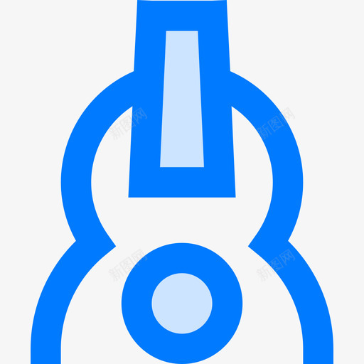 吉他音乐50蓝色图标svg_新图网 https://ixintu.com 吉他 蓝色 音乐50