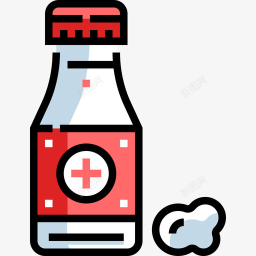 酒精制药19线性颜色图标svg_新图网 https://ixintu.com 制药19 线性颜色 酒精
