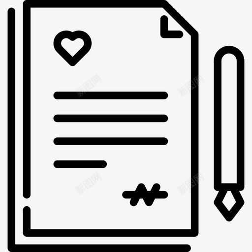 婚礼合同81号婚礼直系图标svg_新图网 https://ixintu.com 81号婚礼 婚礼合同 直系