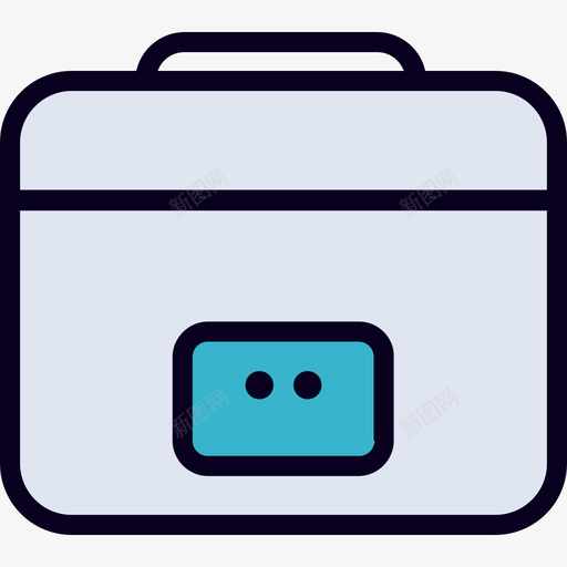 冰箱家用电器线颜色图标svg_新图网 https://ixintu.com 冰箱 家用电器 线颜色