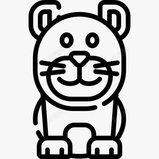 猫兽医25直系图标svg_新图网 https://ixintu.com 兽医25 猫 直系