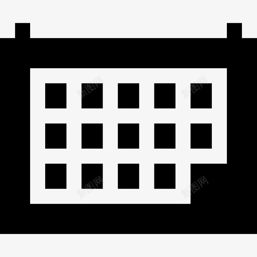 日历学习26已填充图标svg_新图网 https://ixintu.com 学习26 已填充 日历