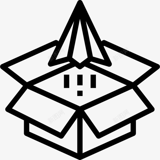 创造力生活技能线性图标svg_新图网 https://ixintu.com 创造力 生活技能 线性