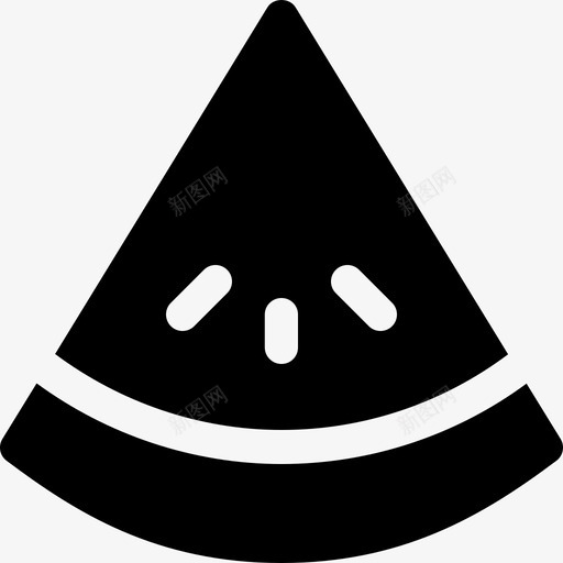 西瓜烤肉11馅图标svg_新图网 https://ixintu.com 烤肉11 西瓜 馅