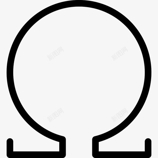 Omega文本编辑器30线性颜色图标svg_新图网 https://ixintu.com Omega 文本编辑器30 线性颜色