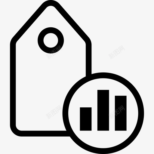 标签搜索引擎优化营销业务财务3线性图标svg_新图网 https://ixintu.com 搜索引擎优化营销业务财务3 标签 线性
