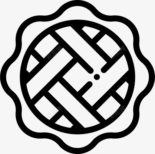 派荷兰派5直系图标svg_新图网 https://ixintu.com 派 直系 荷兰派5