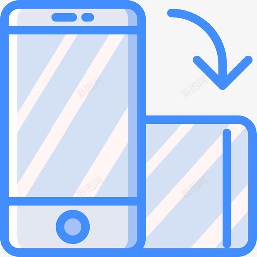 智能手机essentials14蓝色图标svg_新图网 https://ixintu.com essentials14 智能手机 蓝色