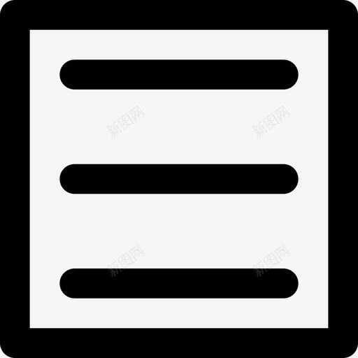 菜单基本要素12线性图标svg_新图网 https://ixintu.com 基本要素12 线性 菜单