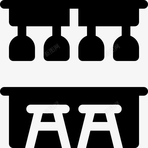酒吧酒店服务31已满图标svg_新图网 https://ixintu.com 已满 酒吧 酒店服务31