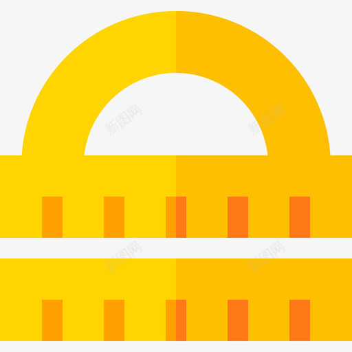 尺子建筑9平面图标svg_新图网 https://ixintu.com 尺子 平面 建筑9