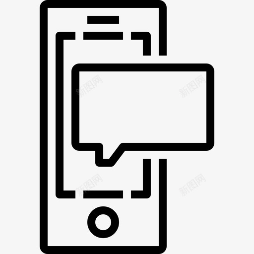 信息数字广告3线性图标svg_新图网 https://ixintu.com 信息 数字广告3 线性