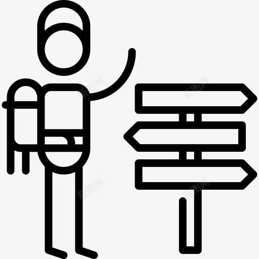 星座冒险28直线图标svg_新图网 https://ixintu.com 冒险28 星座 直线