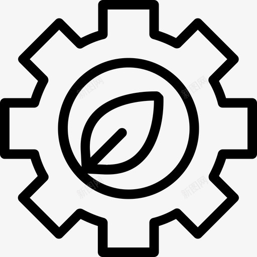 绿色能源绿色能源5线性图标svg_新图网 https://ixintu.com 线性 绿色能源 绿色能源5