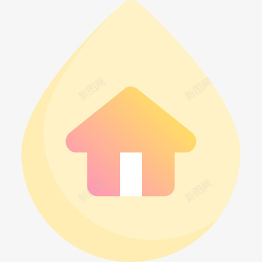 洪水灾难6黄色图标svg_新图网 https://ixintu.com 洪水 灾难6 黄色
