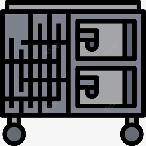 笼子宠物店35线性颜色图标svg_新图网 https://ixintu.com 宠物店35 笼子 线性颜色