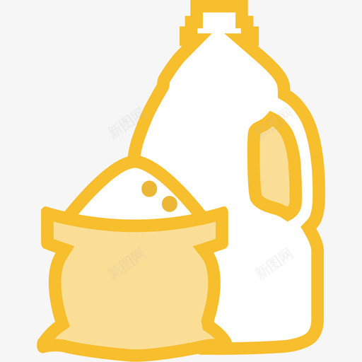 粮油干货svg_新图网 https://ixintu.com 粮油干货 填充 多色 扁平