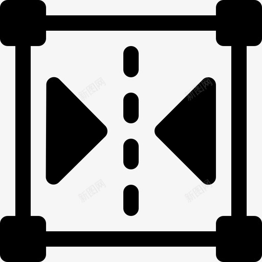 反射平面38填充图标svg_新图网 https://ixintu.com 反射 填充 平面设计38