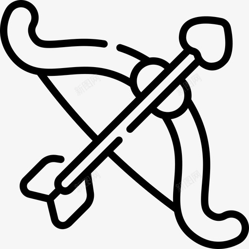 弧情人节43直线图标svg_新图网 https://ixintu.com 弧 情人节43 直线