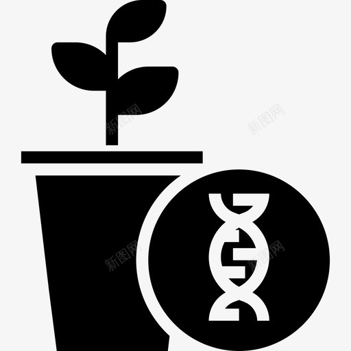 转基因遗传学3填充图标svg_新图网 https://ixintu.com 填充 转基因 遗传学3