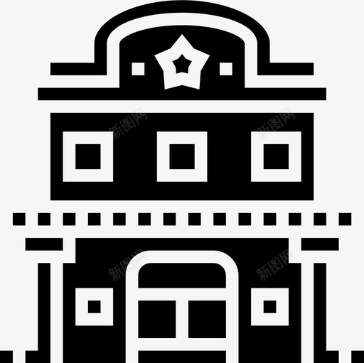 沙龙牛仔3雕文图标svg_新图网 https://ixintu.com 沙龙 牛仔3 雕文