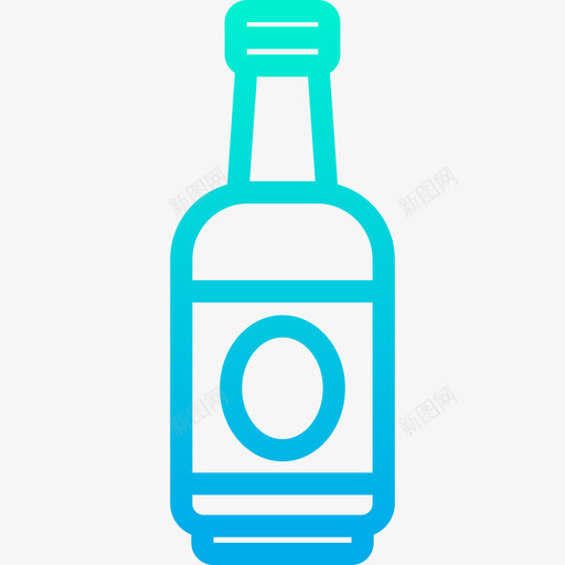 啤酒23号酒吧梯度图标svg_新图网 https://ixintu.com 23号酒吧 啤酒 梯度