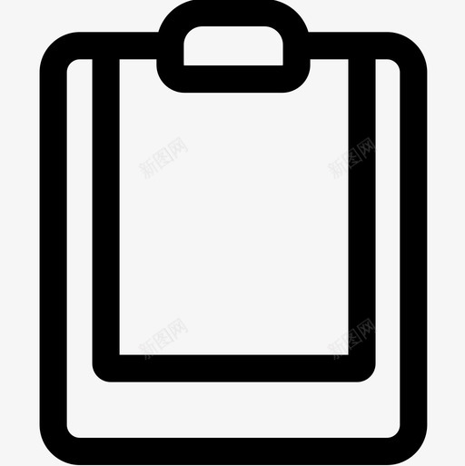 剪贴板艺术家工作室6线性图标svg_新图网 https://ixintu.com 剪贴板 线性 艺术家工作室6