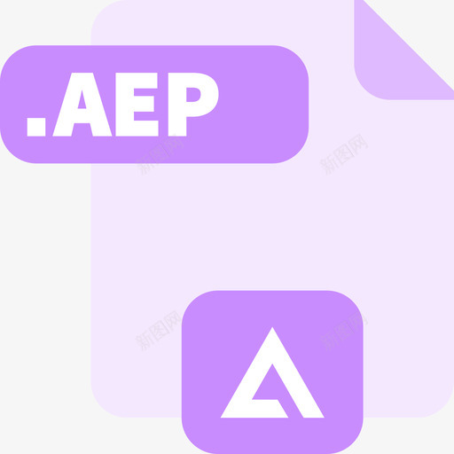 Aep23号文件扁平图标svg_新图网 https://ixintu.com 23号文件 Aep 扁平
