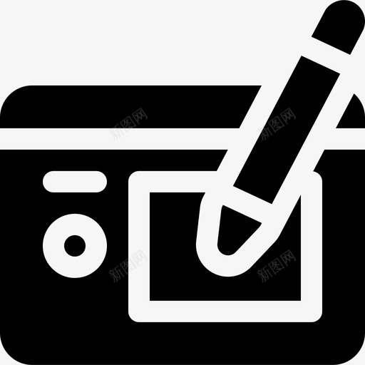 图形板图形38填充图标svg_新图网 https://ixintu.com 图形板 图形设计38 填充