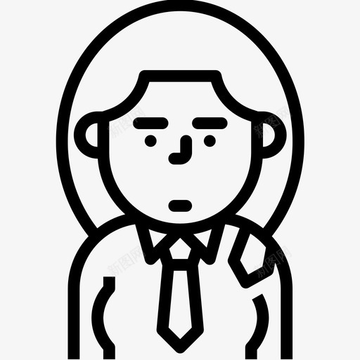 律师职业女性化身直系亲属图标svg_新图网 https://ixintu.com 律师 直系亲属 职业女性化身