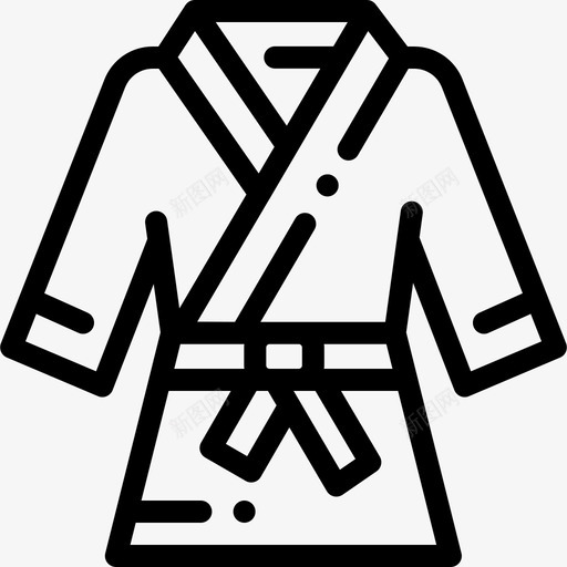 和服武术10直系图标svg_新图网 https://ixintu.com 和服 武术10 直系