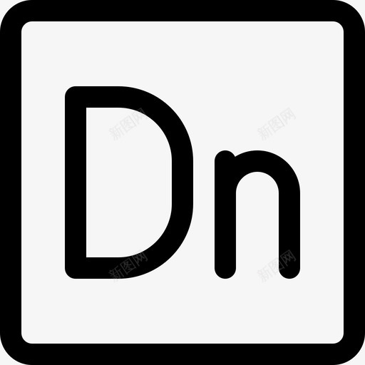 尺寸adobe徽标6线性图标svg_新图网 https://ixintu.com adobe徽标6 尺寸 线性