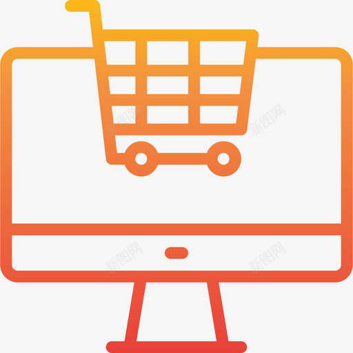 网店购物110梯度图标svg_新图网 https://ixintu.com 梯度 网店 购物110