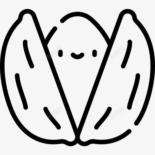 开心果啤酒节24直线型图标svg_新图网 https://ixintu.com 啤酒节24 开心果 直线型