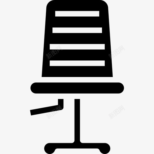 办公椅86号办公室填充图标svg_新图网 https://ixintu.com 86号办公室 办公椅 填充
